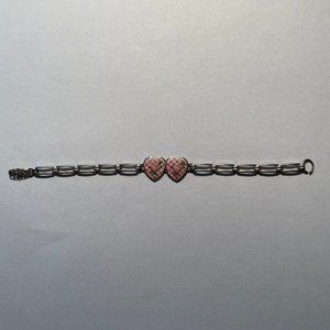 Double Heart Bracelet